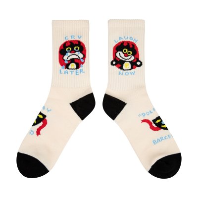 画像2: STAYGOLD×POLFISH "Cry later" socks