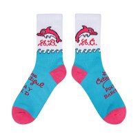 STAYGOLD×POLFISH "Dolphine" socks