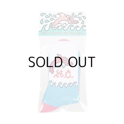 画像3: STAYGOLD×POLFISH "Dolphine" socks