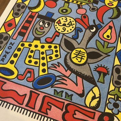画像3: FASE "HAPPY LIFE" RISO PRINTS