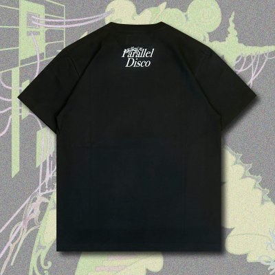 画像2: "PARALLEL DISCO" T-SHIRT artwork by PEZZEEP
