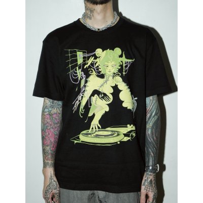 画像4: "PARALLEL DISCO" T-SHIRT artwork by PEZZEEP