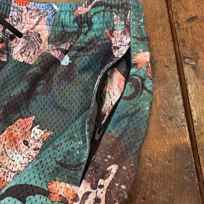 画像4: 大柴裕豪 "百猫" PATTERN MESH SHORTS