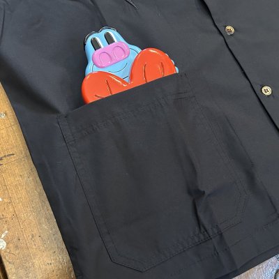 画像10: ILLSYNAPSE "Karma Floral" EMBROIDERY POCKET SHIRT