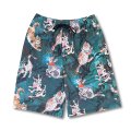 大柴裕豪 "百猫" PATTERN MESH SHORTS