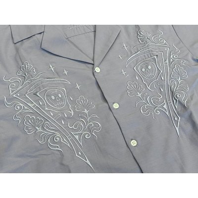 画像8: ILLSYNAPSE "Karma Floral" EMBROIDERY POCKET SHIRT