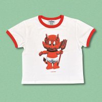 HOMEWARD BOUND "BAD PLUSHIE" RINGER BABY T-SHIRT