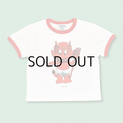 画像1: HOMEWARD BOUND "BAD PLUSHIE" RINGER BABY T-SHIRT