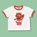 画像1: HOMEWARD BOUND "BAD PLUSHIE" RINGER BABY T-SHIRT (1)