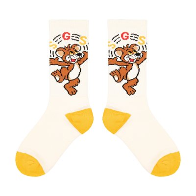 画像1: STAYGOLD×KOTOE "SGS" socks