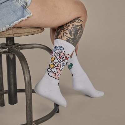 画像3: STAYGOLD×KOTOE "Who me" socks