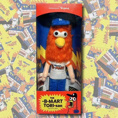 画像1: TM PAINT&THE-B-MART  "TORI-SAN" PLUSH DOLL 8/26(水) 20:00〜販売開始