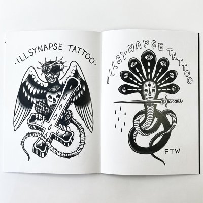 画像2: ILLSYNAPSE "OLD GOLD" Art book