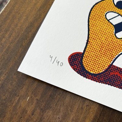 画像3: BERTO FOJO "うるさい！馬鹿！" SCREEN PRINTS