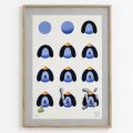 BERTO FOJO "Smoker" PRINTS