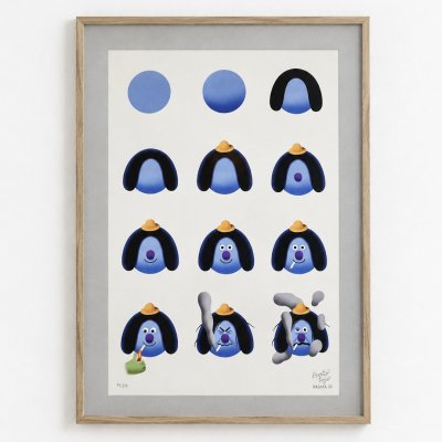 画像1: BERTO FOJO "Smoker" PRINTS