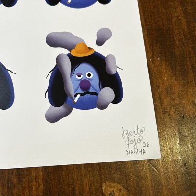 画像2: BERTO FOJO "Smoker" PRINTS