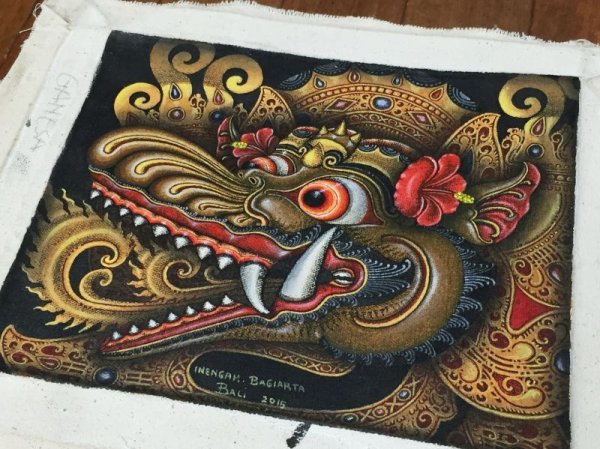 画像2: BAGIARTA ART "NAGA#2(YELLOW)" (2)