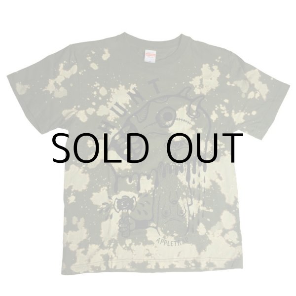 画像3: APPLETRAP T-SHIRT "HUNT" (BLEACH) (3)