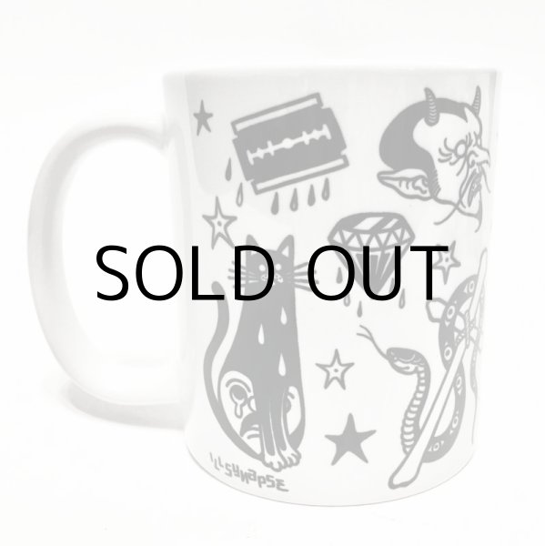 画像4: ILLSYNAPSE MUG CUP "TATTOO FLASH"   (4)