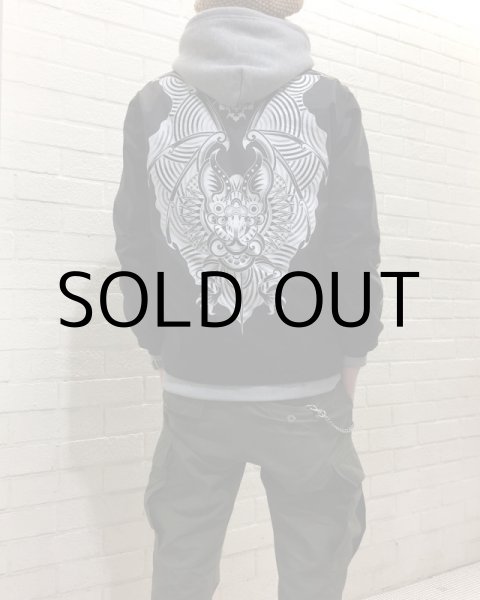 画像11: TETSUYA NYLON COACH JACKET "BATS!!!"※SALE (11)