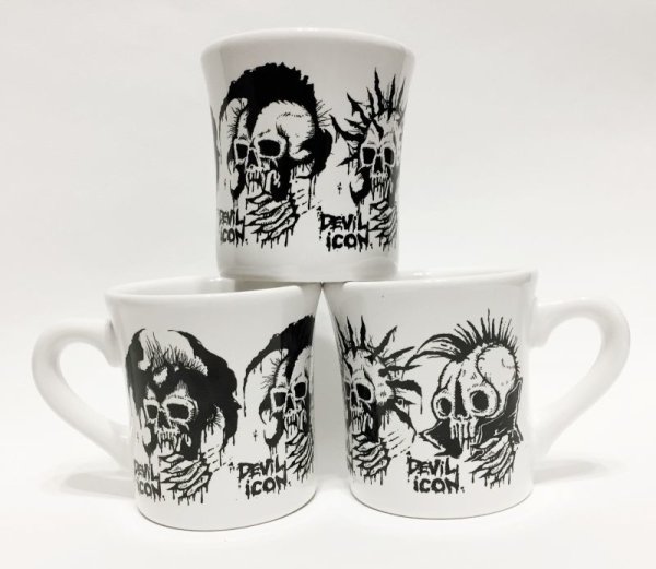 画像1: SECOND KNOCK MUG CUP "DEVIL ICON"   (1)