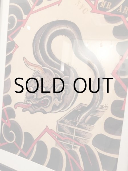 画像4: MATT AHN POSTER “ろくろ首" (4)