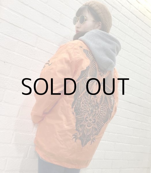 画像12: TETSUYA NYLON COACH JACKET "BATS!!!"※SALE (12)