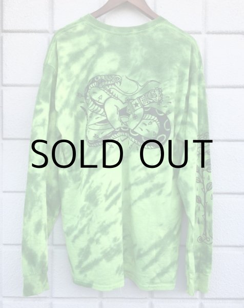 画像2: ILLSYNAPSE L/S T-SHIRT "K.G"(Tie Dye)#03 (2)