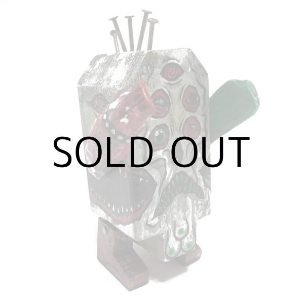 画像3: DEKUTRAP ”MOHICAN-JYU(GRAY&RED)” (3)