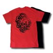 画像1: GxBxT T-SHIRT 2018 #01(RED＆BLACK) (1)