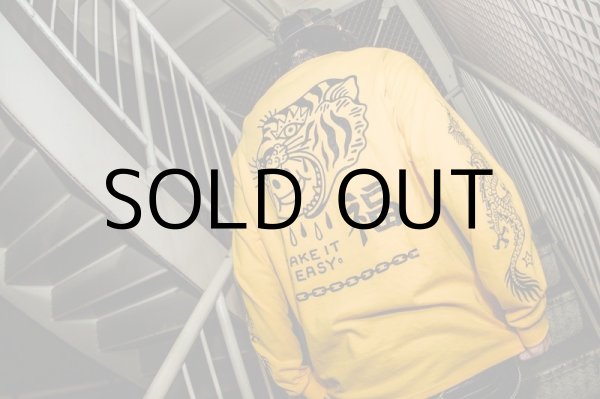 画像14: ILLSYNAPSE L/S T-SHIRT "TAKE IT EASY" (14)