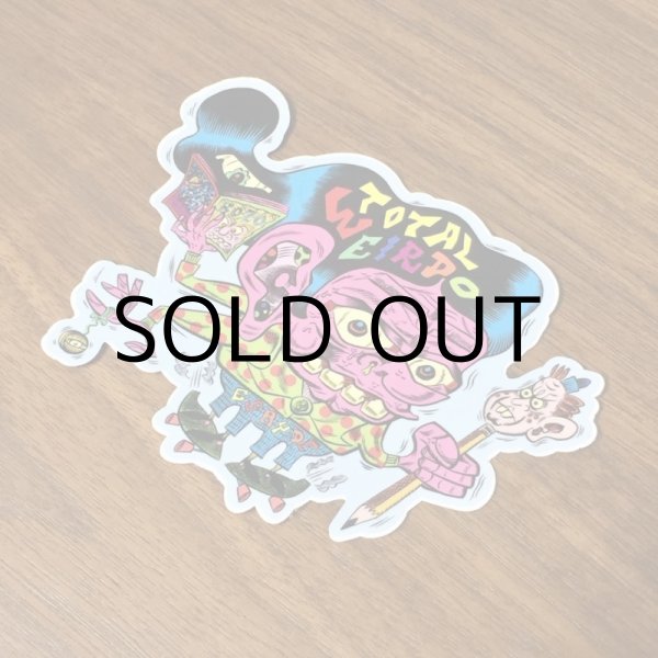 画像5: ESAYDE MINI POSTER & STICKER & POST CARD SET "TOTAL WEIRDO" (5)