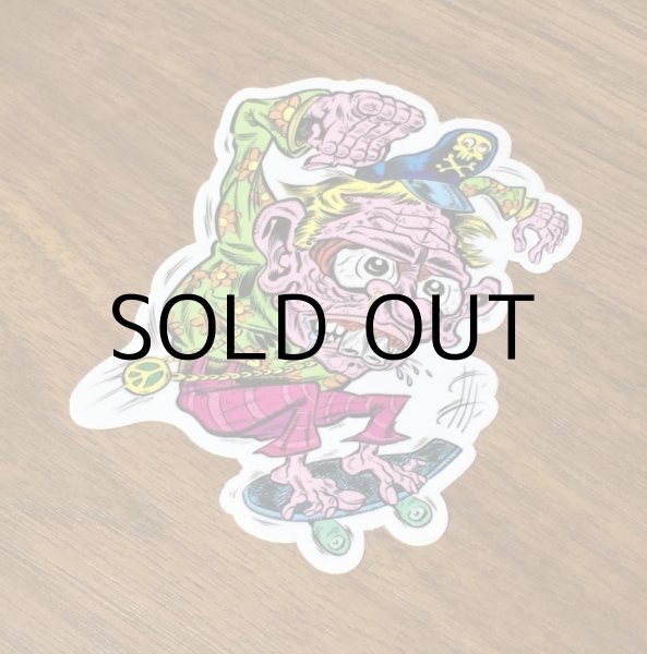 画像8: ESAYDE MINI POSTER & STICKER & POST CARD SET "SNAKE BOARDER" (8)