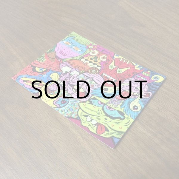 画像7: ESAYDE MINI POSTER & STICKER & POST CARD SET "SNAKE BOARDER" (7)