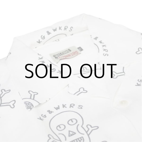 画像6: KG×WRKS OPEN COLLAR SHIRT(SCUMBOY) ※SALE (6)