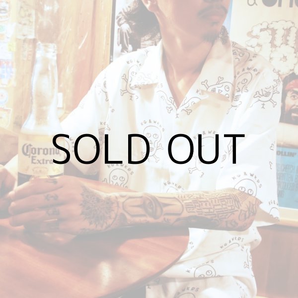 画像8: KG×WRKS OPEN COLLAR SHIRT(SCUMBOY) ※SALE (8)