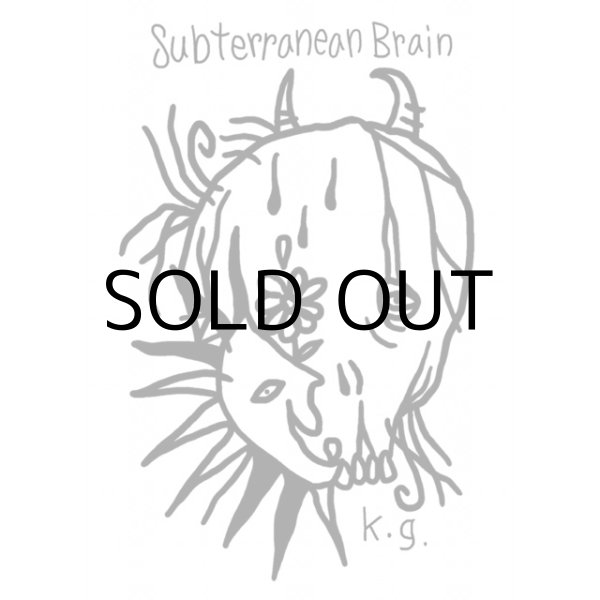 画像5: IZUMONSTER T-SHIRT "SUBTERRANEAN BRAIN" ※SALE (5)