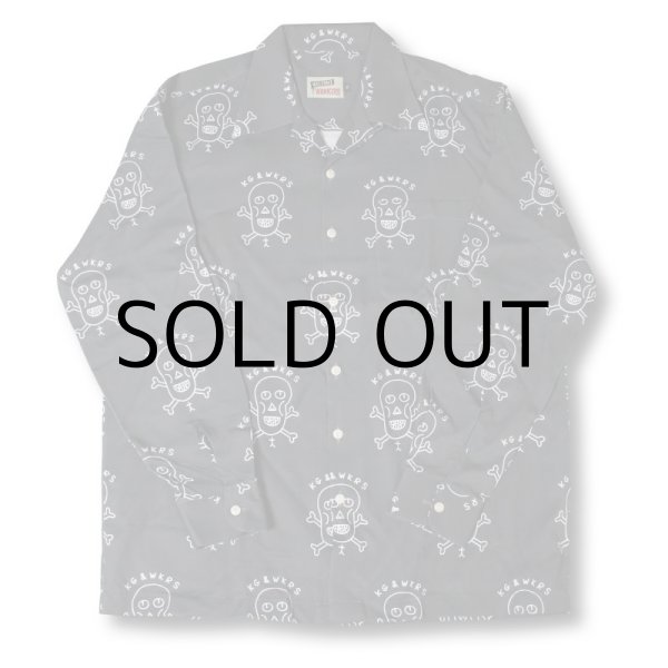 画像3: KG×WRKS L/S OPEN COLLAR SHIRT(SCUMBOY)  ※SALE (3)