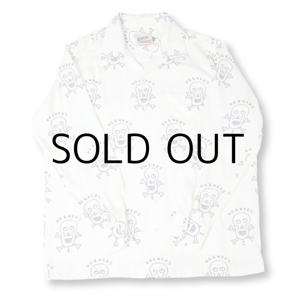 画像2: KG×WRKS L/S OPEN COLLAR SHIRT(SCUMBOY)  ※SALE (2)