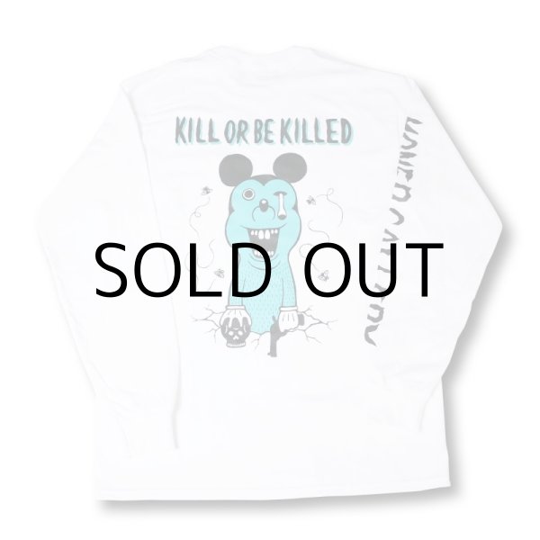 画像3: APPLETRAP L/S POCKET T-SHIRT "KILL OR BE KILLED" (3)