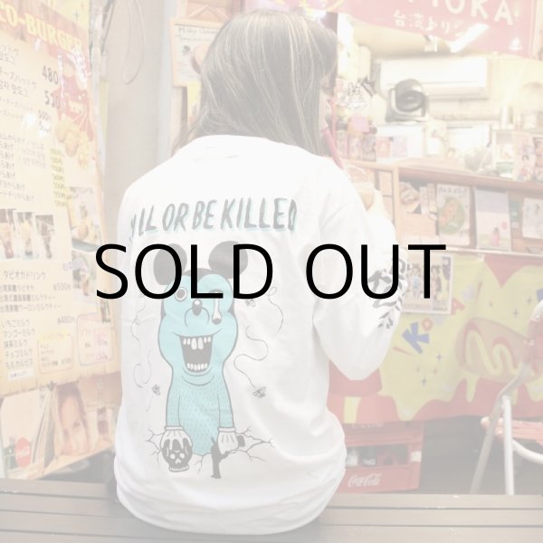 画像6: APPLETRAP L/S POCKET T-SHIRT "KILL OR BE KILLED" (6)