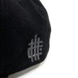 画像3: KONER GALLERY 6 PANEL CAP #2(Black×Black) (3)