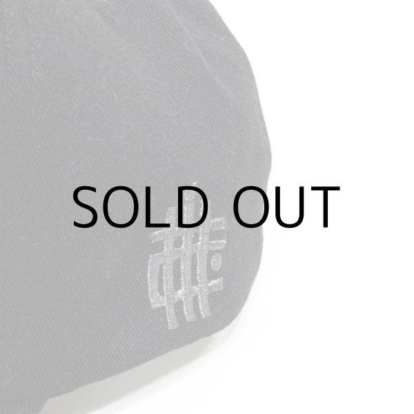 画像3: KONER GALLERY 6 PANEL CAP #2(Black×Black) (3)