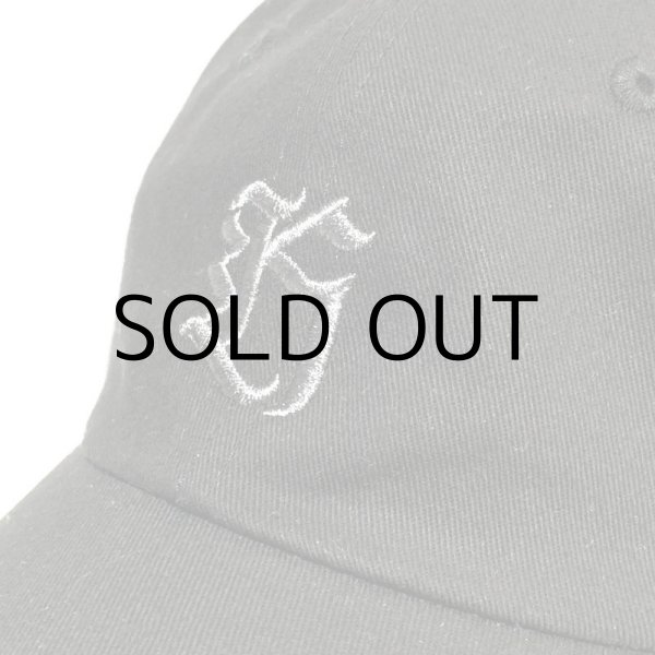 画像2: KONER GALLERY 6 PANEL CAP #2(Black×Black) (2)