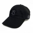 画像1: KONER GALLERY 6 PANEL CAP #2(Black×Black) (1)