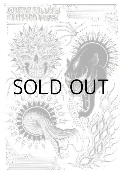 画像2: SANROKU POSTER "Monsters flash" (2)