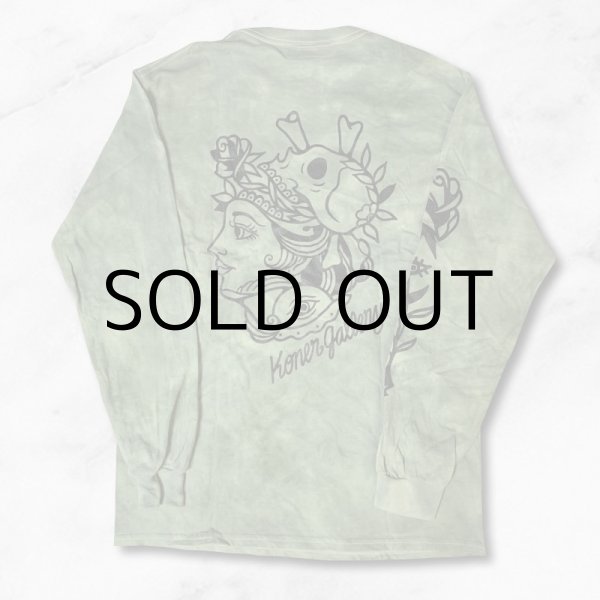 画像3: IZUMONSTER L/S T-SHIRT "KG" (TIE DYE) (3)