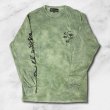 画像2: IZUMONSTER L/S T-SHIRT "KG" (TIE DYE) (2)