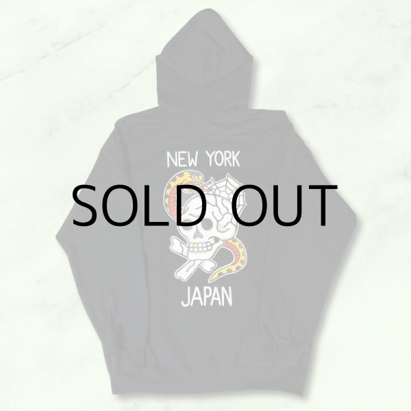 画像2: GxBxT ZIP UP HOODIE "NYC/JAPAN" Designed by KIKU (2)